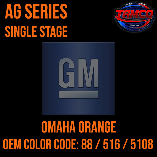 GM Omaha Orange | 516 | 1931-1992 | OEM AG Series Single Stage