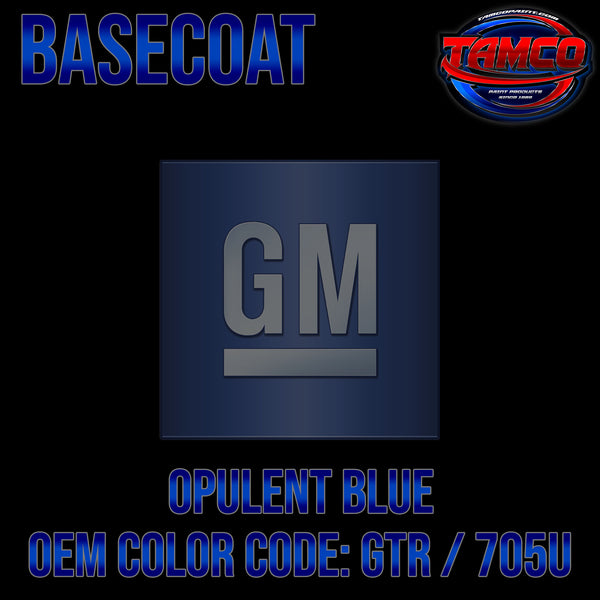 GM Opulent Blue | GTR / 705U | 2012-2023 | OEM Basecoat
