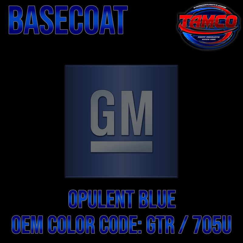 GM Opulent Blue | GTR / 705U | 2012-2023 | OEM Basecoat