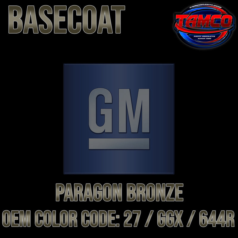 GM Paragon Bronze | 27 / GGX / 644R | 2010-2011 | OEM Basecoat
