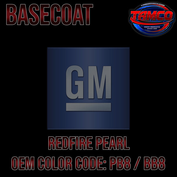GM Redfire Pearl | 72 / 526F | 1999-2005 | OEM Basecoat