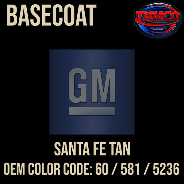 GM Santa Fe Tan | 60 / 581 / 5236 | 1975-1984 | OEM Basecoat