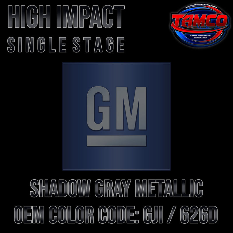 GM Shadow Gray Metallic | GJI / 626D | 2019-2023 | OEM High Impact Single Stage