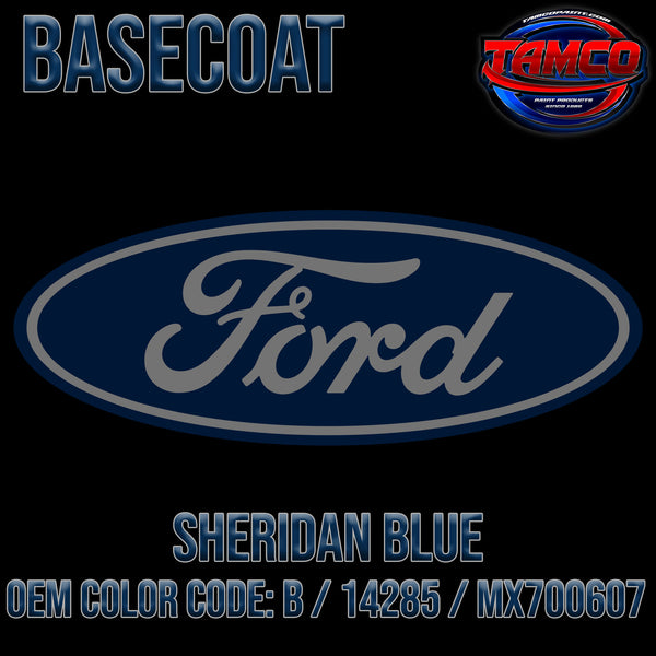 Ford Sheridan Blue | B / 14285 / MX700607 | 1947-1954 | OEM Basecoat