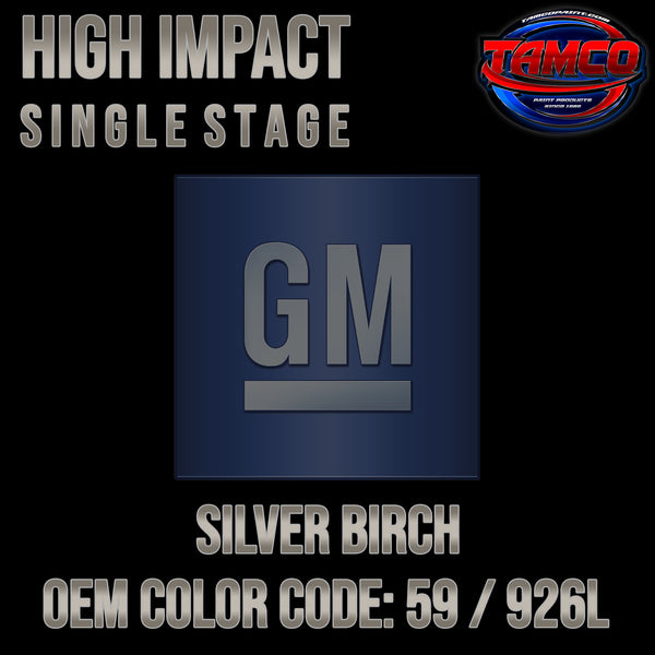 GM Silver Birch | 59 / 926L | 2004-2023 | OEM High Impact Single Stage