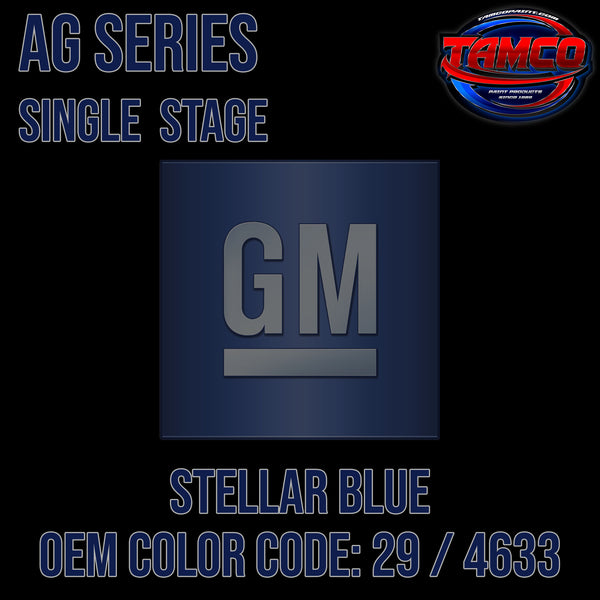 GM Stellar Blue | 29 / 4633 | 1975-1978 | OEM AG Series Single Stage