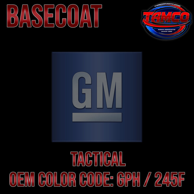 GM Tactical | GPH / 245F | 2021-2023 | OEM Tri-Stage Basecoat