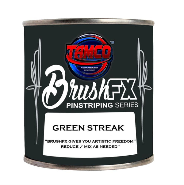 Brush FX Pinstriping Green Streak