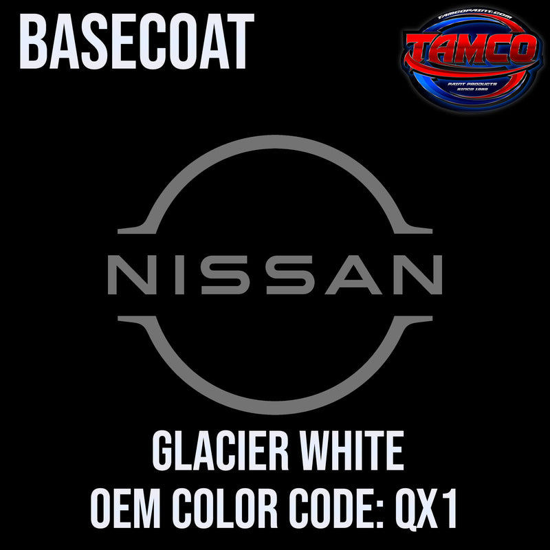 Nissan Glacier White | QX1 | OEM Tri-Stage Basecoat