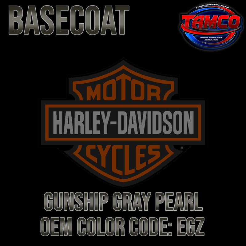 Harley Davidson Gunship Gray Pearl | EGZ | 2018 | OEM Basecoat