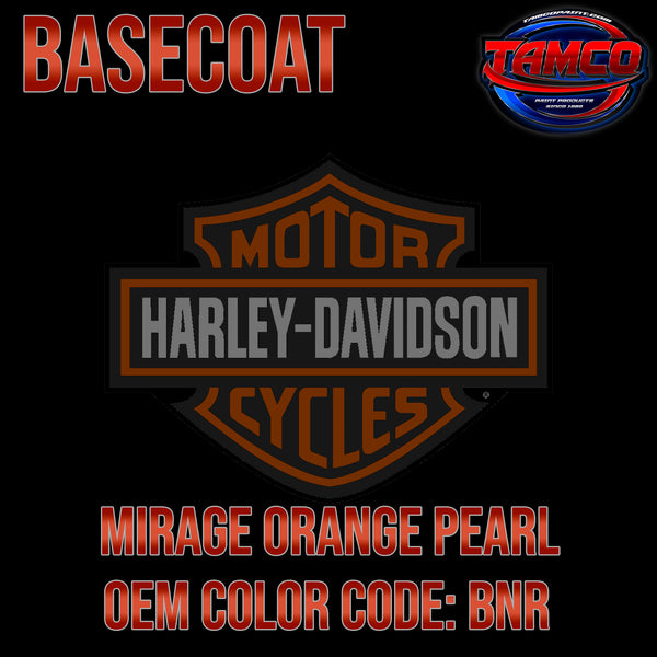 Harley Davidson Mirage Orange Pearl | BNR | 2009-2010 | OEM Basecoat