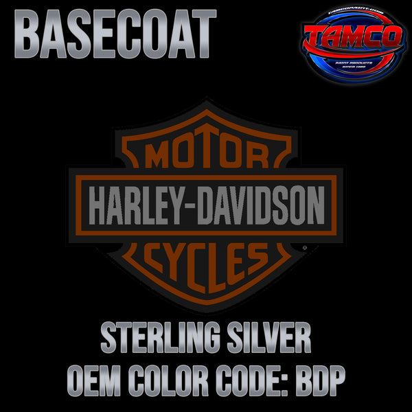 Harley Davidson Sterling Silver | BDP | 2002-2004 | OEM Basecoat