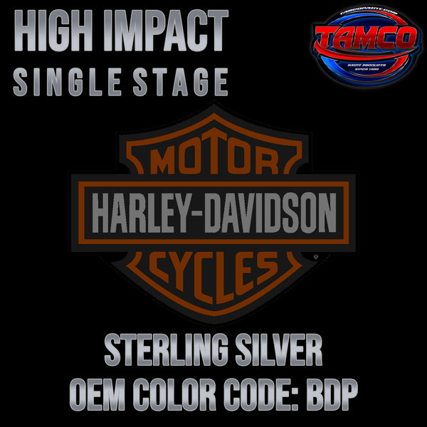 Harley Davidson Sterling Silver | BDP | 2002-2004 | OEM High Impact Single Stage