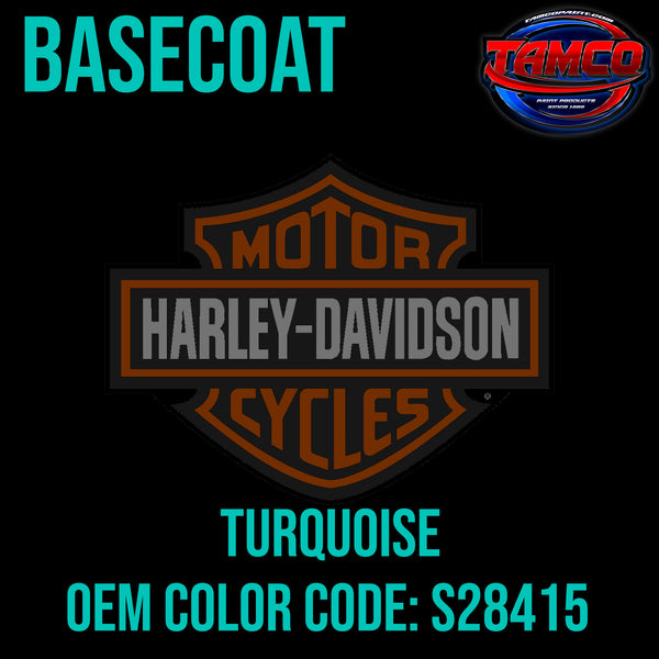Harley Davidson Turquoise | S28415 | 1991-1992 | OEM Basecoat