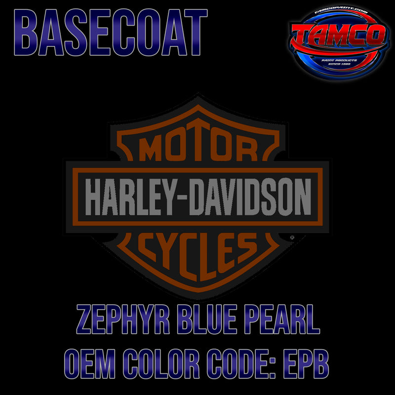Harley Davidson Zephyr Blue Pearl | EPB | 2020 | OEM Basecoat