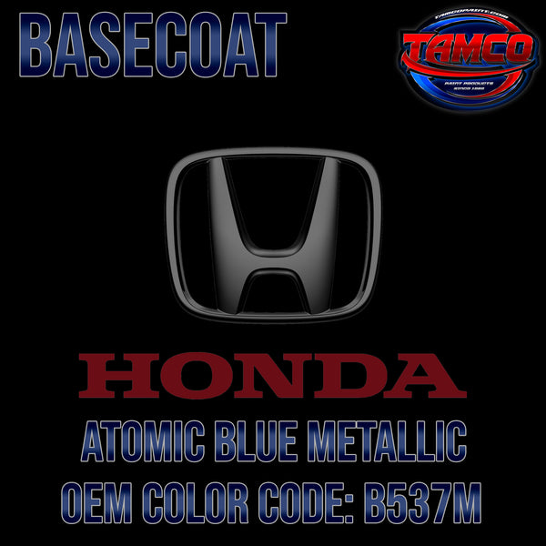 Honda Atomic Blue Metallic | B537M | 2006-2011 | OEM Basecoat