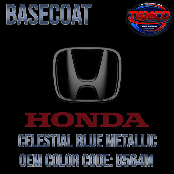 Honda Celestial Blue Metallic | B564M | 2011-2014 | OEM Basecoat