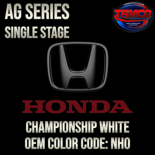 Honda Championship White | NH0 | 1997-2001;2018-2020 | OEM AG Series Single Stage