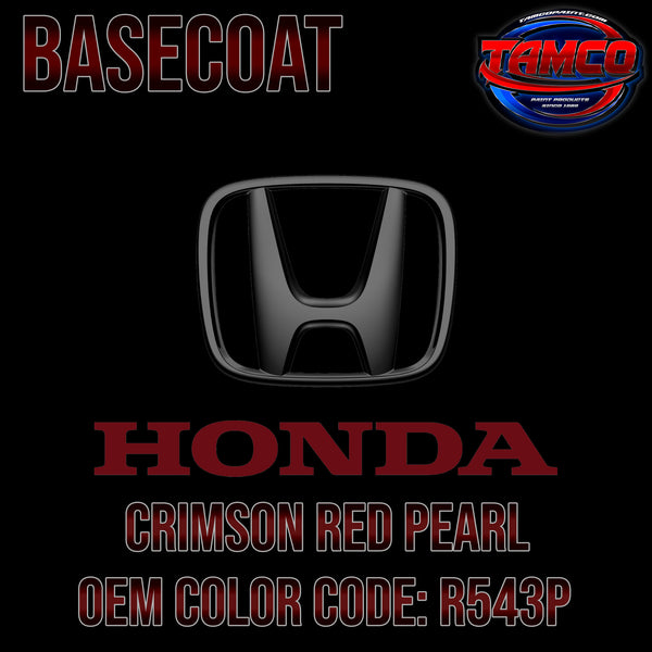 Honda Crimson Red Pearl | R543P | 2011-2021 | OEM Basecoat