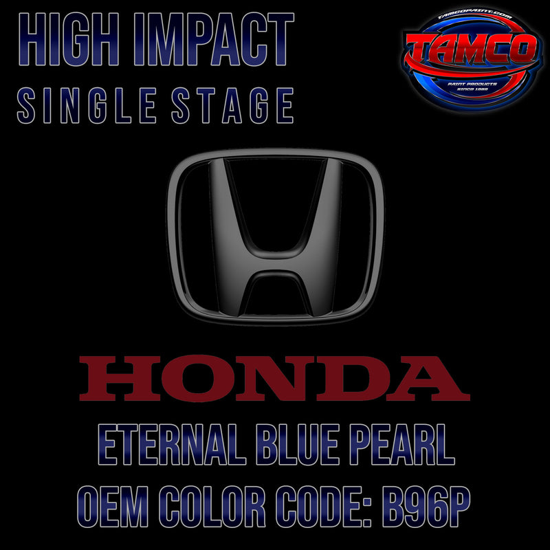 Honda Eternal Blue Pearl | B96P | 2000-2005 | OEM High Impact Single Stage