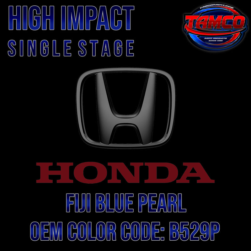 Honda Fiji Blue Pearl | B529P | 2004-2008 | OEM High Impact Single Stage