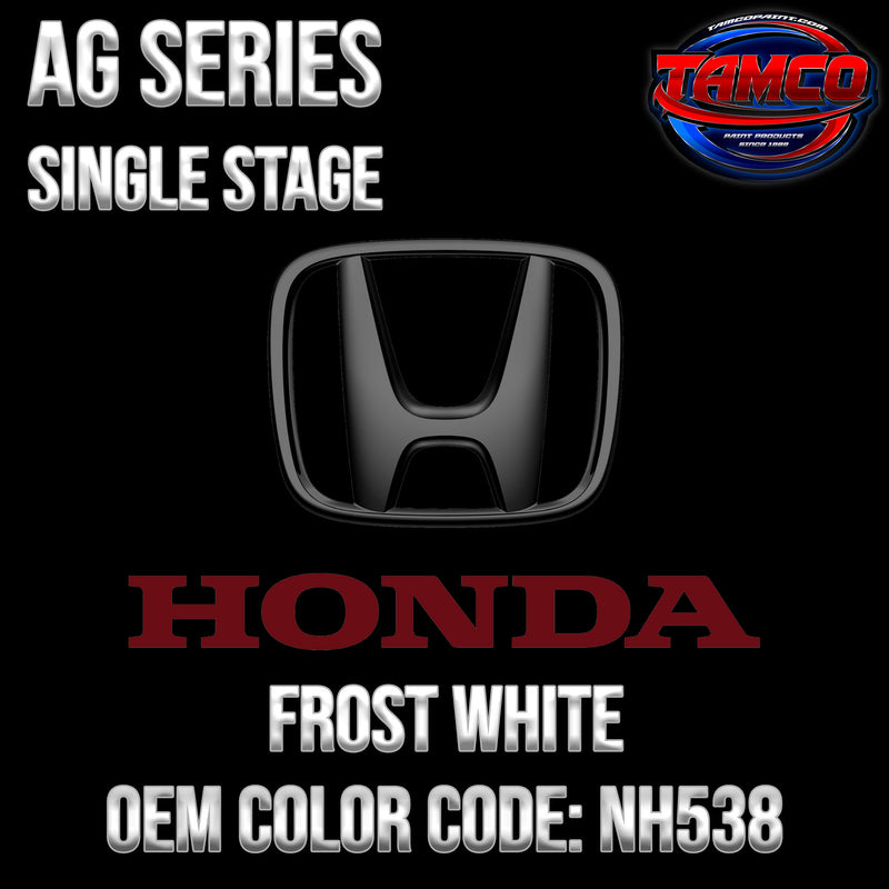 Honda Frost White | NH538 | 1990-1998 | OEM AG Series Single Stage