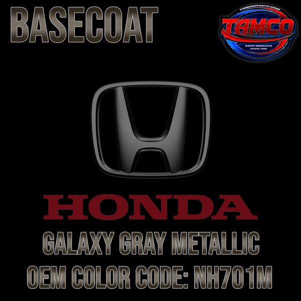 Honda Galaxy Gray Metallic | NH701M | 2006-2008 | OEM Basecoat