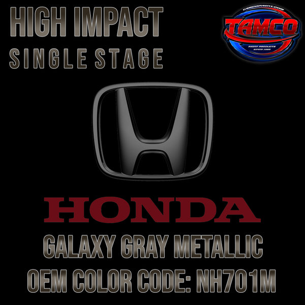 Honda Galaxy Gray Metallic | NH701M | 2006-2008 | OEM High Impact Series Single Stage
