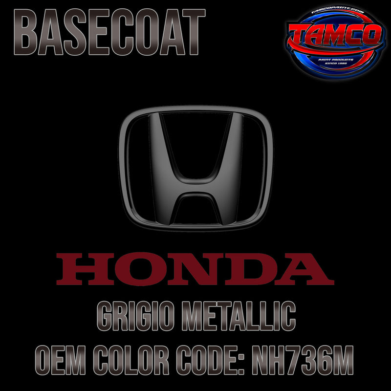 Honda Grigio Metallic | NH736M | 2009-2012 | OEM Basecoat