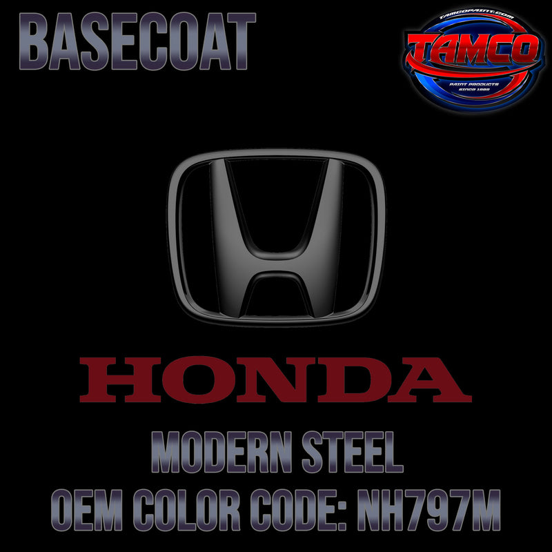 Honda Modern Steel | NH797M | 2013-2022 | OEM Basecoat