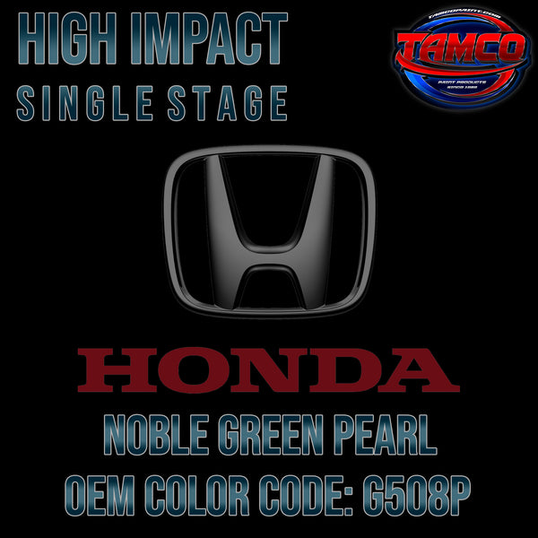 Honda Noble Green Pearl | G508P | 2002-2003 | OEM High Impact Series Single Stage