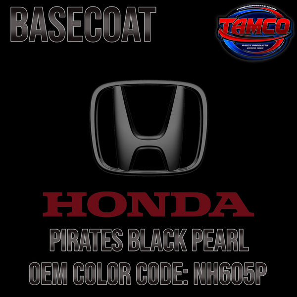Honda Pirates Black Pearl | NH605P | 1997-2000 | OEM Basecoat
