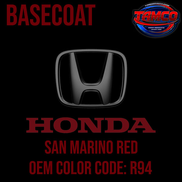 Honda San Marino Red | R94 | 1997-1998 | OEM Basecoat
