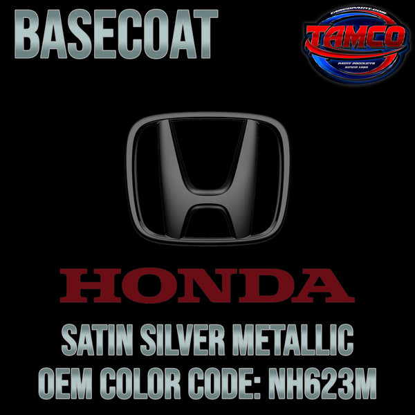 Honda Satin Silver Metallic | NH623M | 1999-2006 | OEM Basecoat
