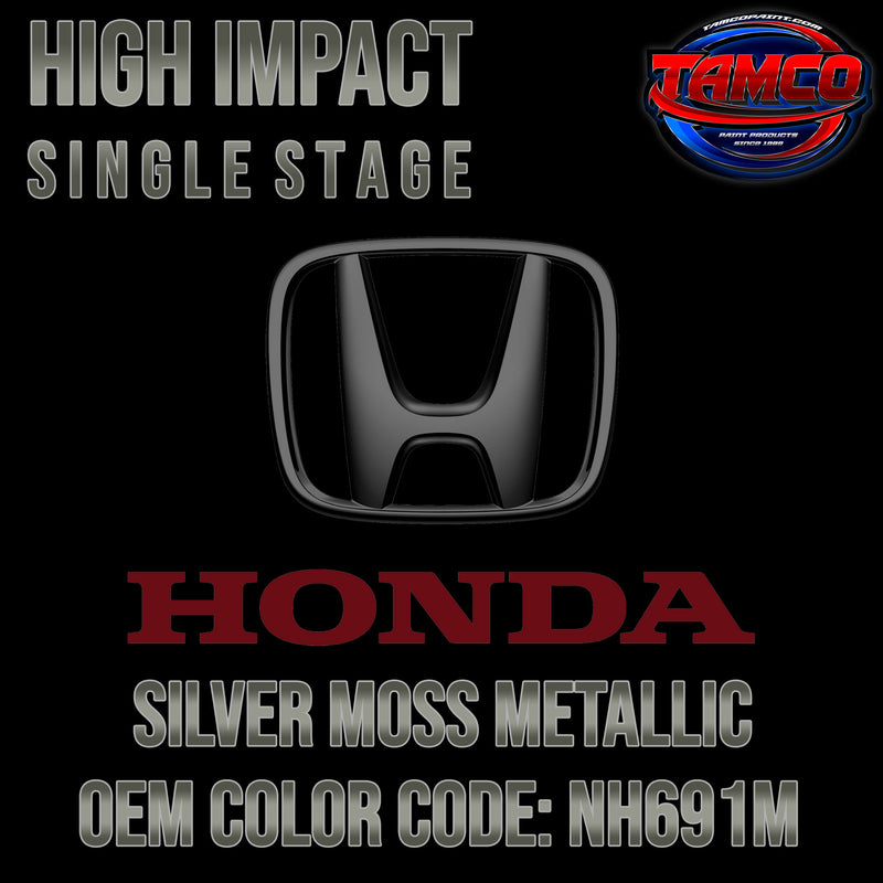 Honda Silver Moss Metallic | NH691M | 2005-2006 | OEM High Impact Single Stage