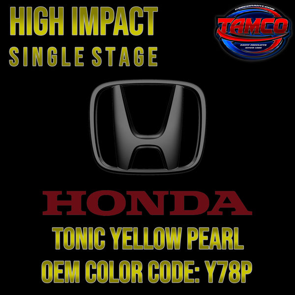 Honda Tonic Yellow Pearl | Y78P | 2019 | OEM High Impact Single Stage