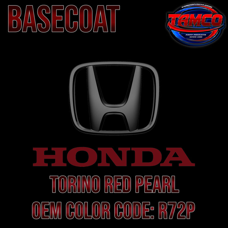 Honda Torino Red Pearl | R72P | 1990-1995 | OEM Basecoat