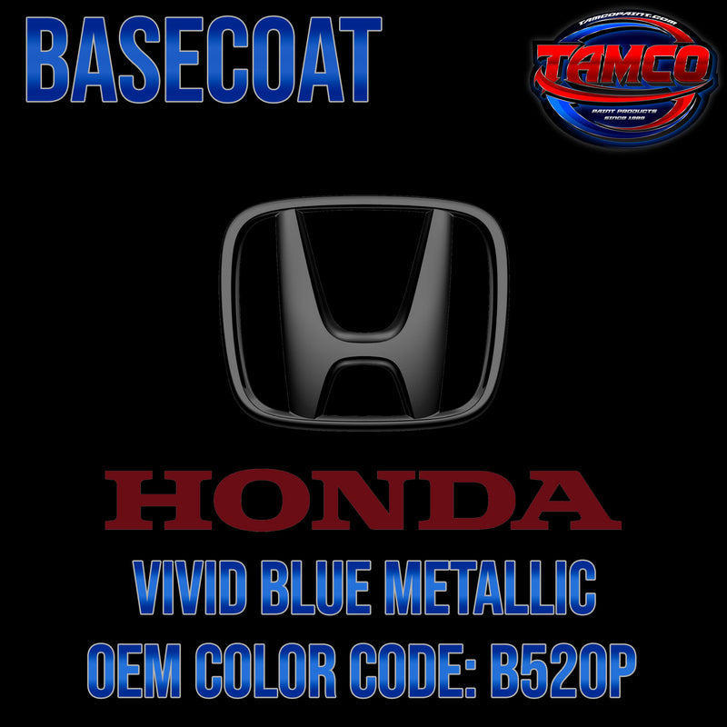 Honda Vivid Blue Metallic | B520P | 2003-2008 | OEM Basecoat
