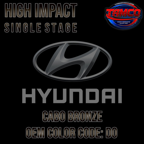 Hyundai Cabo Bronze | D0 | 2012-2014 | OEM High Impact Single Stage