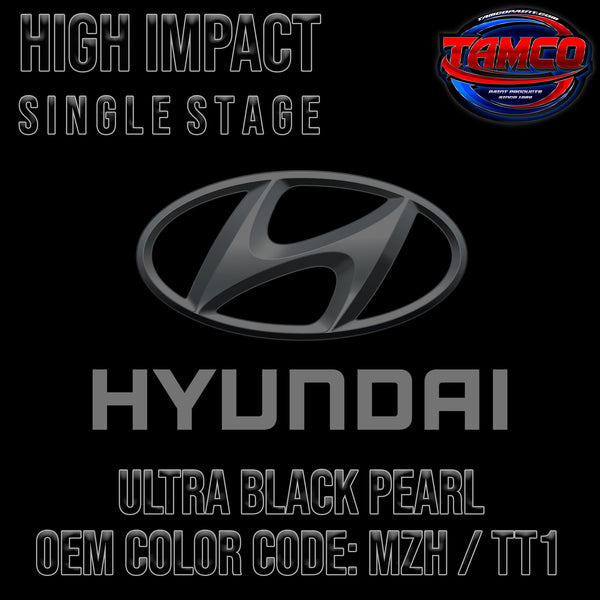 Hyundai Ultra Black Pearl | MZH / TT1 | 2012-2022 | OEM High Impact Single Stage