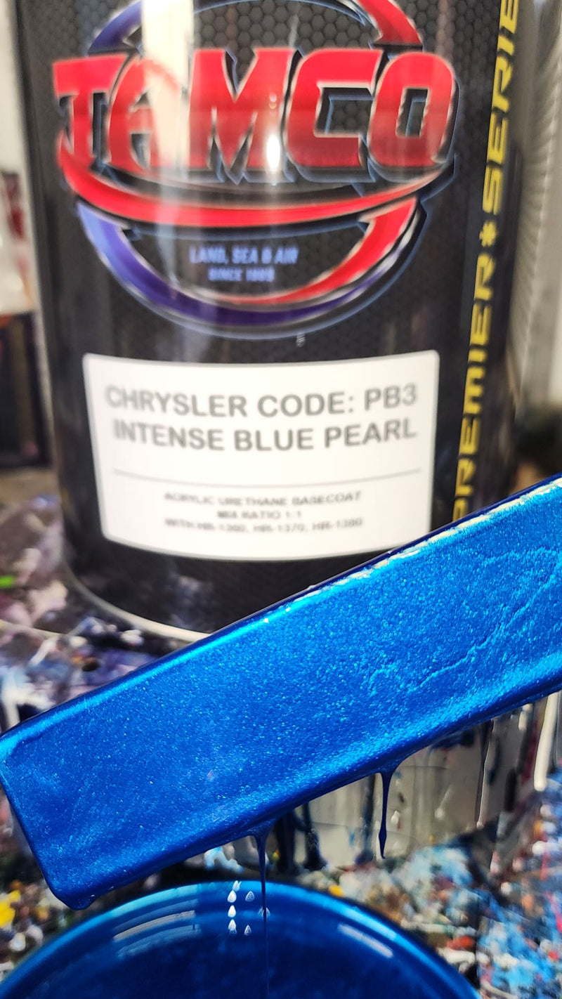 Chrysler Intense Blue Pearl | PB3 / VB3 / 8967 | 1998-2003 | OEM Basecoat