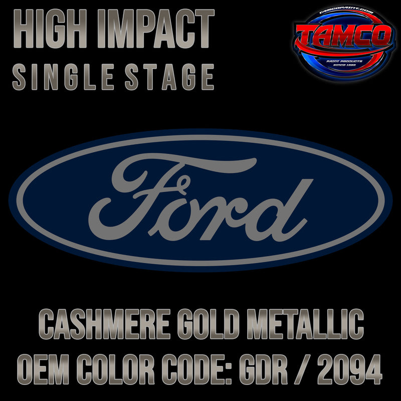 Jaguar Cashmere Gold Metallic | GDR / 2094 | 2010-2015 | OEM High Impact Single Stage