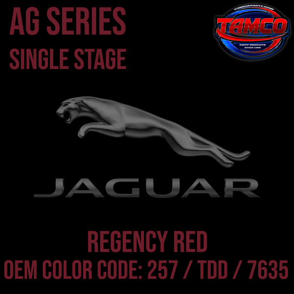 Jaguar Regency Red | 257 / TDD / 7635 | 1968-1979 | OEM AG Series Single Stage