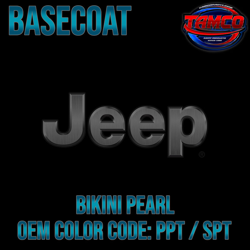 Jeep Bikini Pearl | PPT / SPT | 1999-2021 | OEM Basecoat