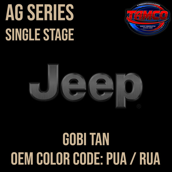 Jeep Gobi Tan | PUA / RUA | 2017-2022 | OEM AG Series Single Stage
