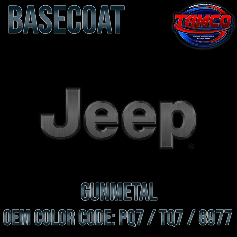 Jeep Gunmetal | PQ7 / TQ7 / 8977 | 1997-1999 | OEM Basecoat