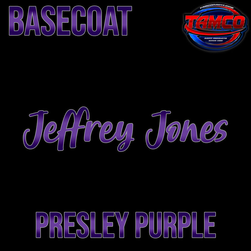 Jeffrey Jones | Presley Purple | Basecoat