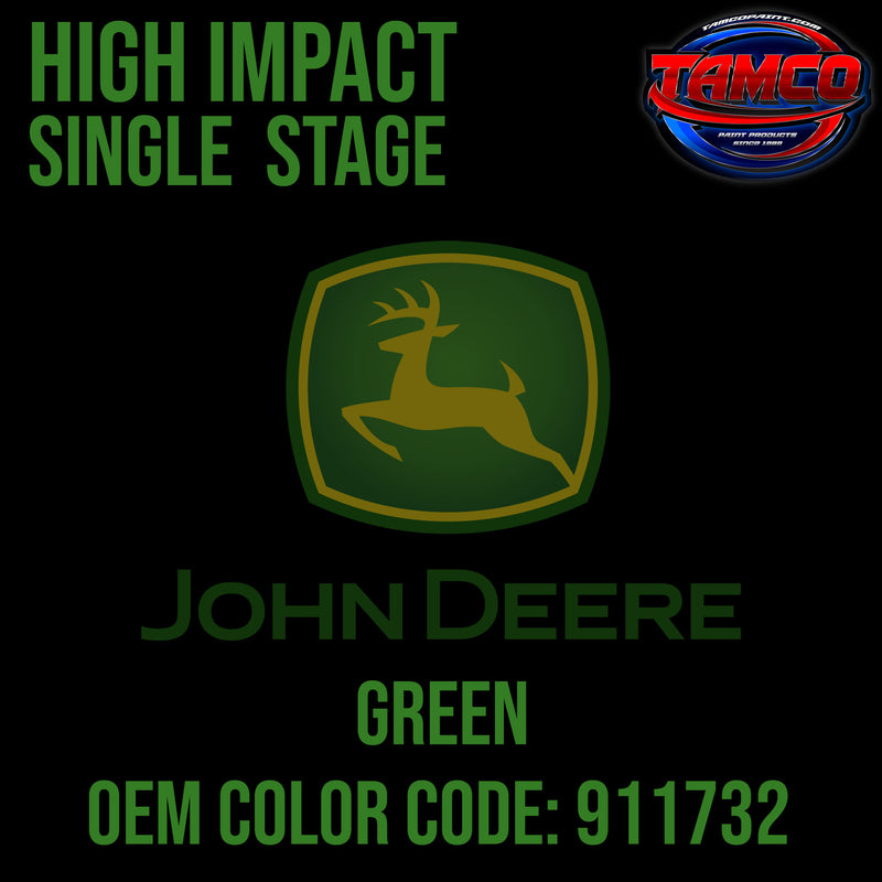 John Deere Green | 911732 | OEM High Impact Series Single Stage