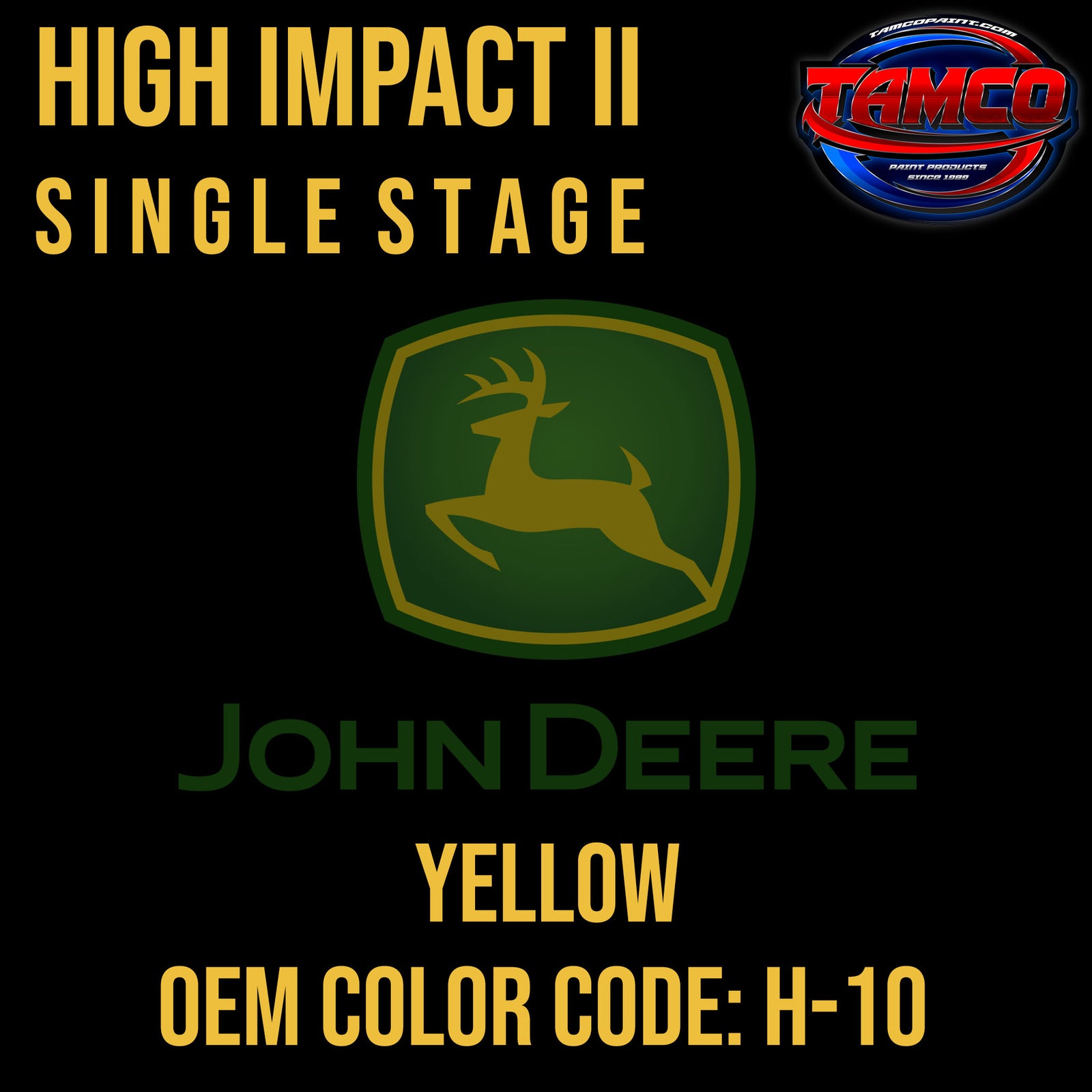 John Deere Yellow H10 HiImpact Single Stage Series