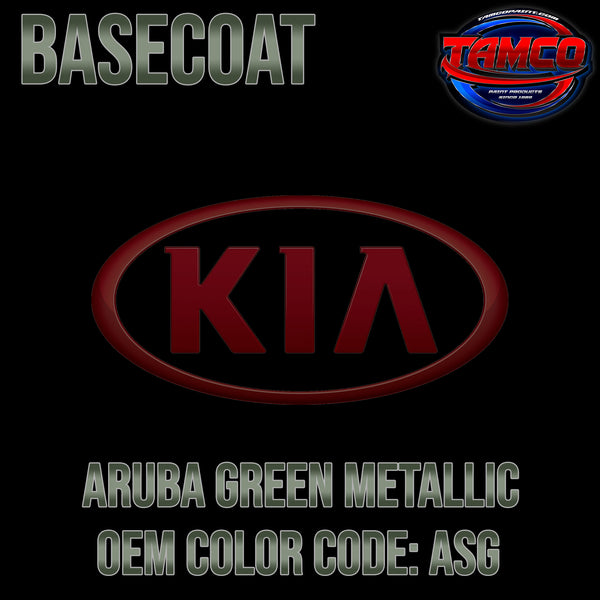 Kia Aruba Green Metallic | ASG | 2021-2023 | OEM Basecoat